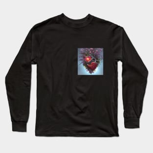 Loving nature feels like our heart is made of flowers Long Sleeve T-Shirt